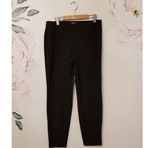 black skinny dress pants/trousers